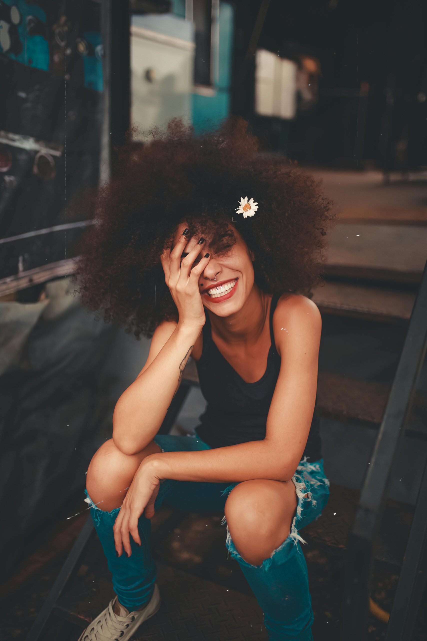 happy person